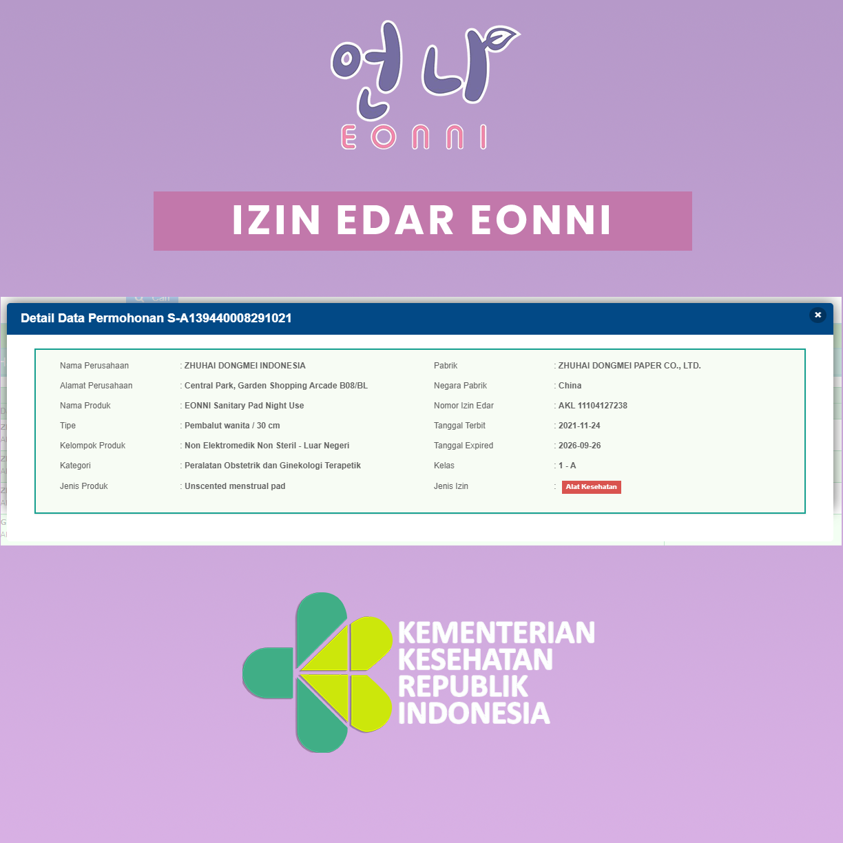 Eonni Sanitary Night Use - Image 7